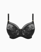 Fantasie Fusion Lace Side Support Bra in Black lace detail