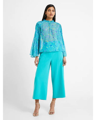 French Connection - ADEN HALLIE PLEAT CRINKLE TOP