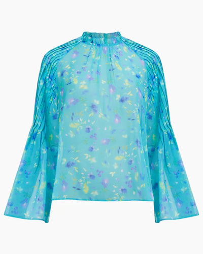 French Connection - ADEN HALLIE PLEAT CRINKLE TOP