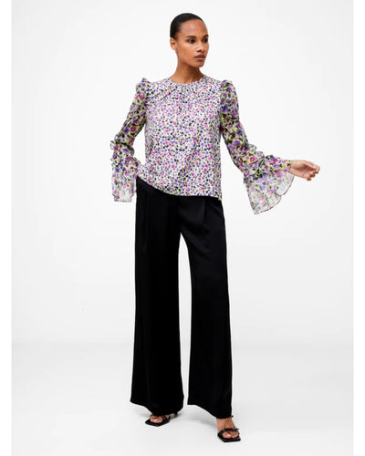 French Connection - ALEZZIA ELY JACQUARD MIX TOP
