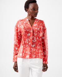 French Connection - Alessandra Hallie Crinkle Blouse 