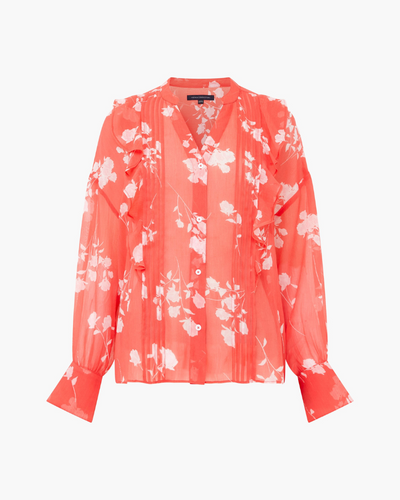 French Connection - Alessandra Hallie Crinkle Blouse 