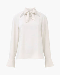 French Connection - Carmen Crepe Tie Blouse