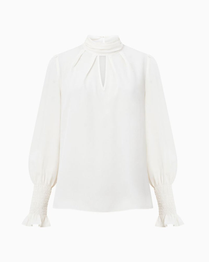 French Connection - Crepe Light High Neck Top 