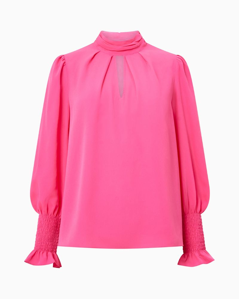 French Connection - Crepe Light High Neck Top 