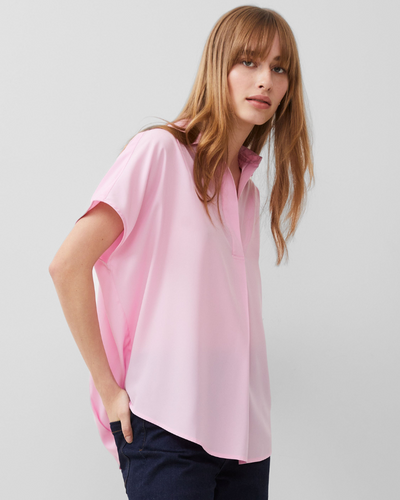 French Connection - Crepe Light Sleeve Less Popover 