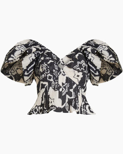 French Connection - DEON CANDRA JACQUARD TOP