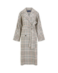 French Connection - Dandy Check Trench Coat