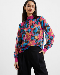 French Connection - Darla Eloise Long Sleeve High Neck Top 
