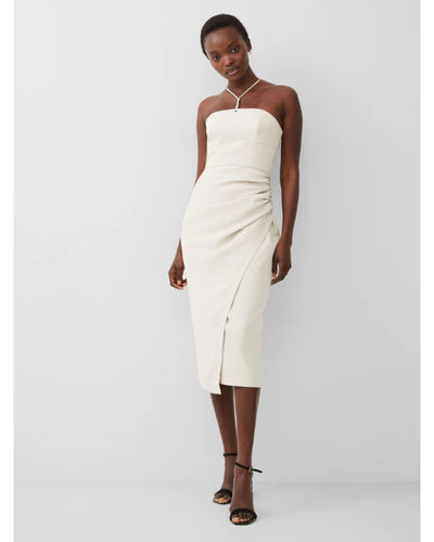 French Connection - Echo Crepe Halter Dress