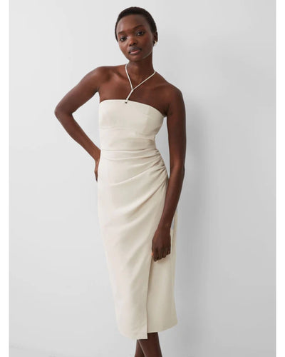 French Connection - Echo Crepe Halter Dress