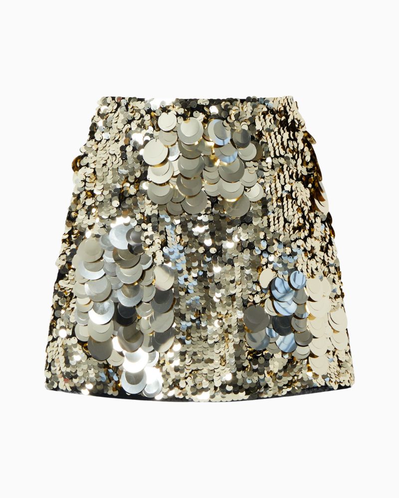 French Connection - Elodie Sequin Mini Skirt 