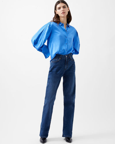 French Connection - Ennis Satin Sleeve Detail Shirt