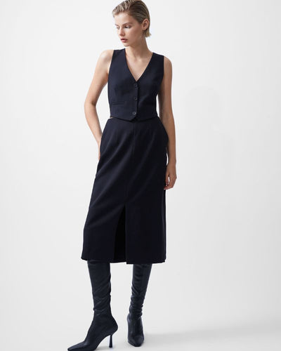 French Connection - Gemma Twill Waistcoat Dress