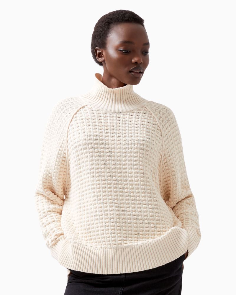 French Connection - Keya Popcorn Knit Mozart Jumper