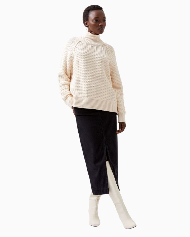 French Connection - Keya Popcorn Knit Mozart Jumper