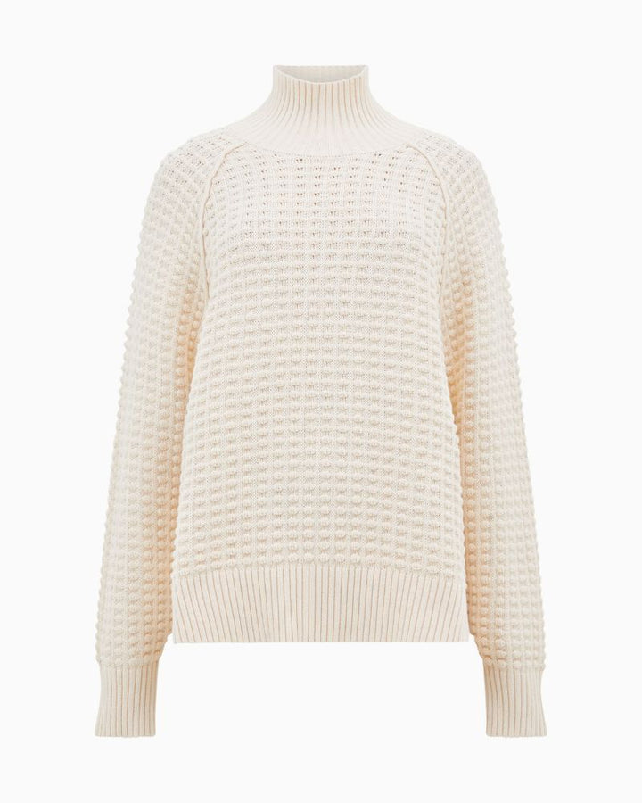 French Connection - Keya Popcorn Knit Mozart Jumper