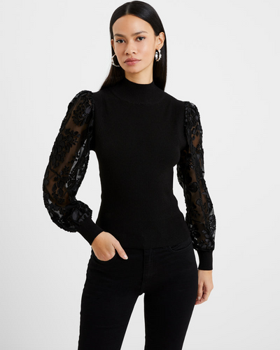 French Connection - Onnie Krista Burnout Sleeves Jumper 