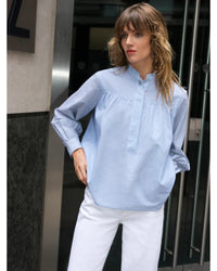 French Connection - RHODES STRIPE POPLIN TOP