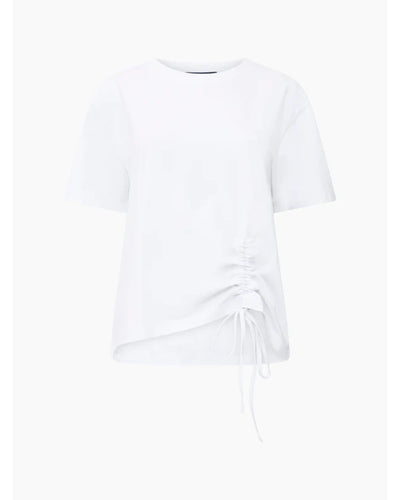 French Connection - Rallie Cotton Rouched T-Shirt