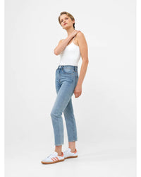 French Connection - Stretch Cigarette Ankle Denim Jeans
