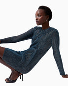 French Connection - Tamy Lurex Fitted Mini Dress 