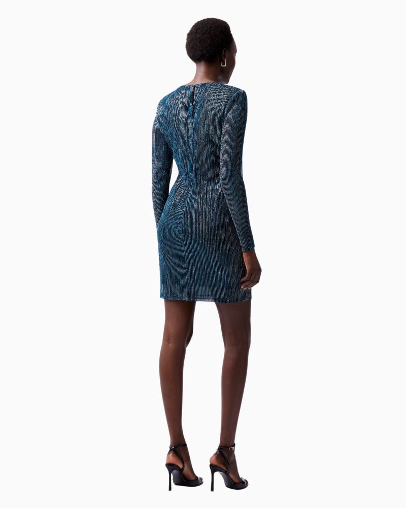 French Connection - Tamy Lurex Fitted Mini Dress 