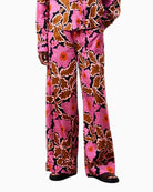 French LOTUS Vitoria Trousers in pink front view