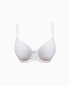 Freya Idol Underwire Moulded Bra in White cup detail