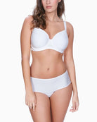 Freya Idol Underwire Moulded Bra in White front view
