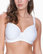Freya Idol Underwire Moulded Bra in White front view