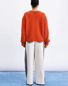 Frnch Sapporo Jumper in Orange back details