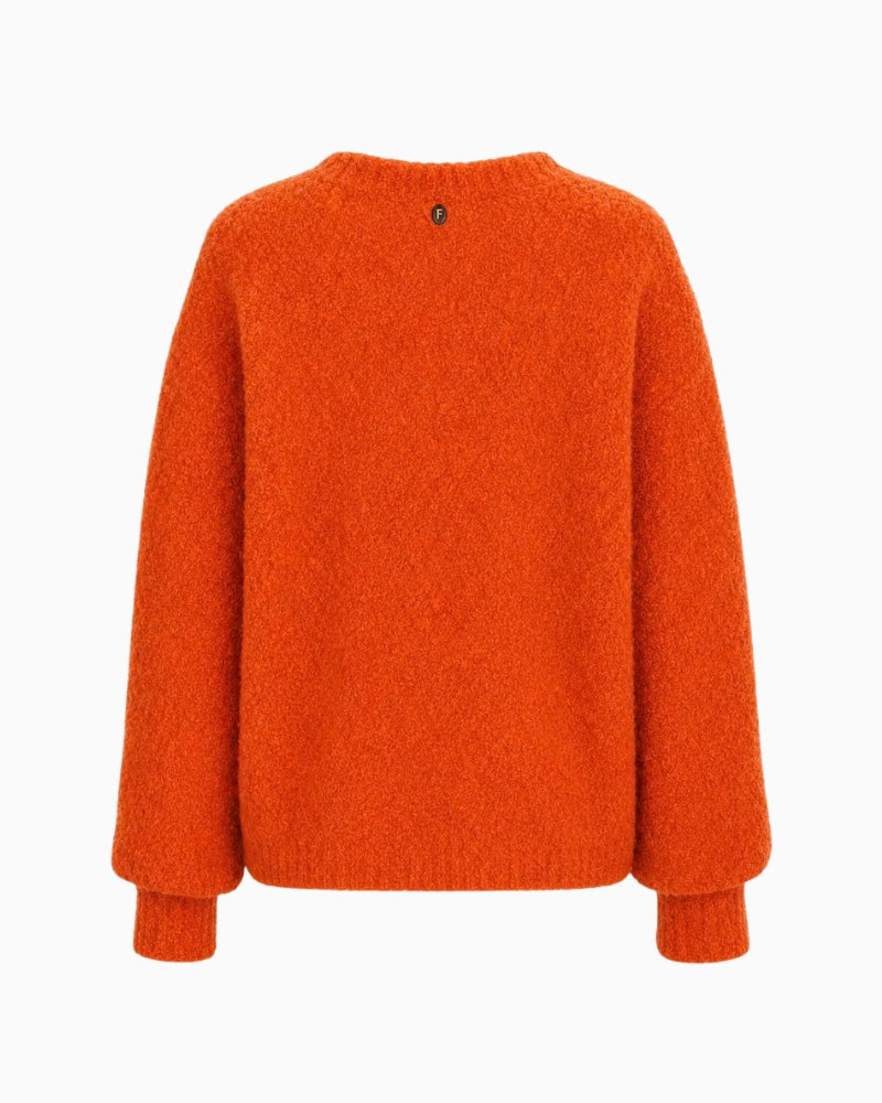 Frnch Sapporo Jumper in Orange back view