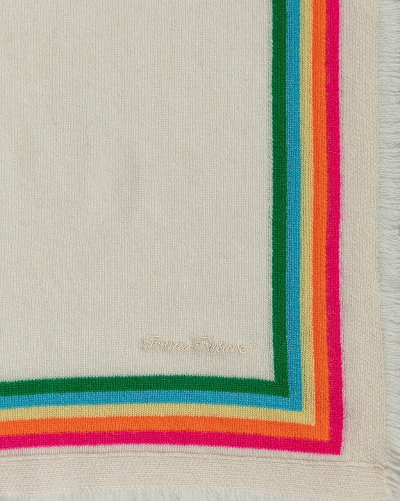 Square cashmere scarf by From Future measuring 59 x 60 cm