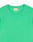 Crewneck of From Future cashmere sweater in vibrant green