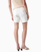 GUESS Super Relaxed Denim Shorts in Natural Wave back view