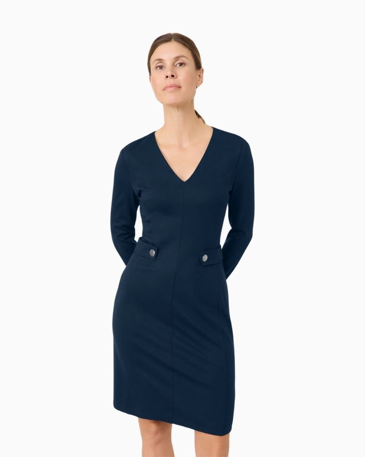 Gerry Weber - Longsleeve V Neck Dress 