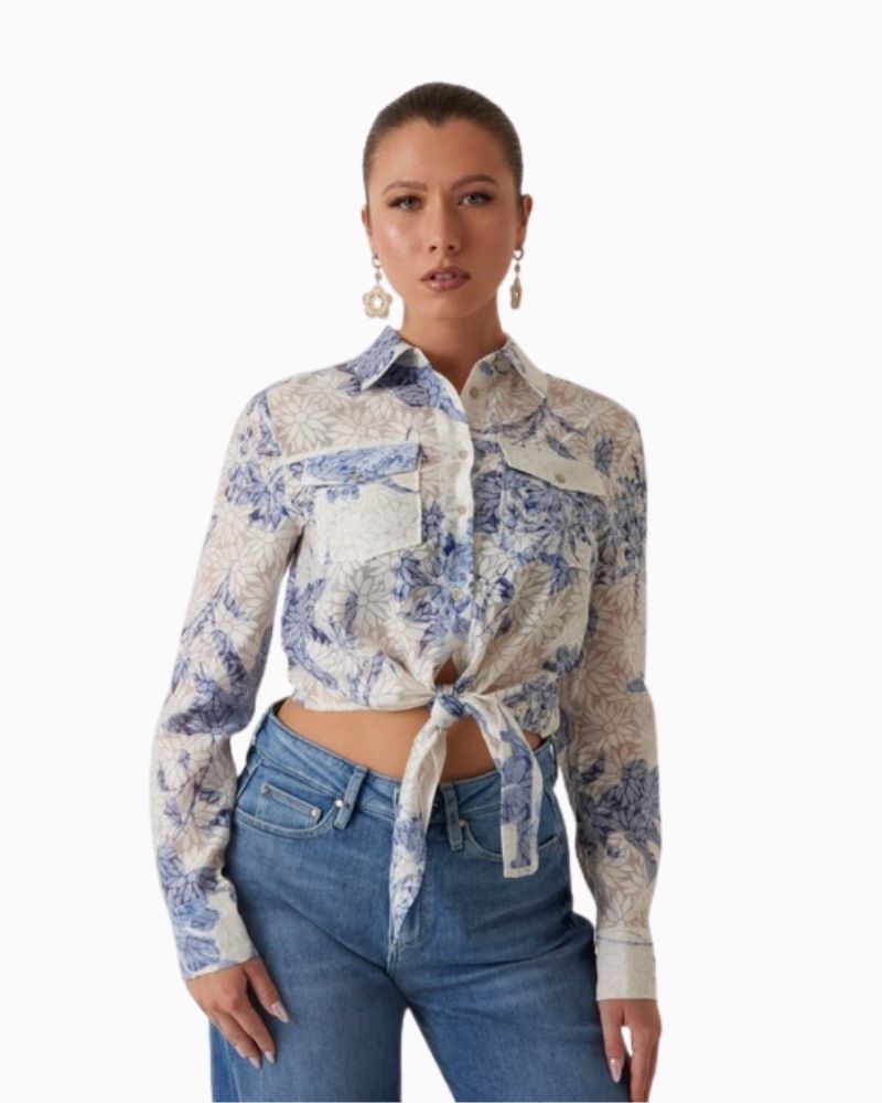 Guess - Adelaide Bow Shirt 