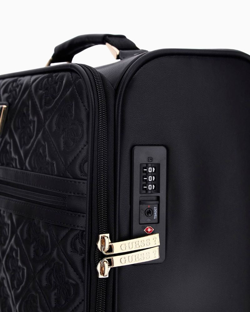 TSA lock and four rotating wheels for easy travel mobility