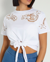 Guess - Ajour Lace Tee