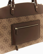 Guess Berta shopper bag gold hardware detail – Áines Boutique