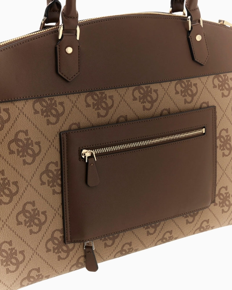 Guess Berta shopper bag gold hardware detail – Áines Boutique