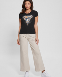 Guess - Crew Neck Triangle Leo Tee