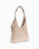 Guess Darcy hobo bag stone side view – Áines Boutique