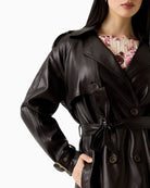 GUESS trench coat classic lapel and button detail – Áines Boutique