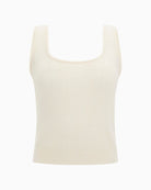 Guess Lyla tank top in cream with soft viscose blend