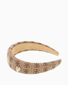 Guess Noelle hair set beige gold hair band detail – Áines Boutique