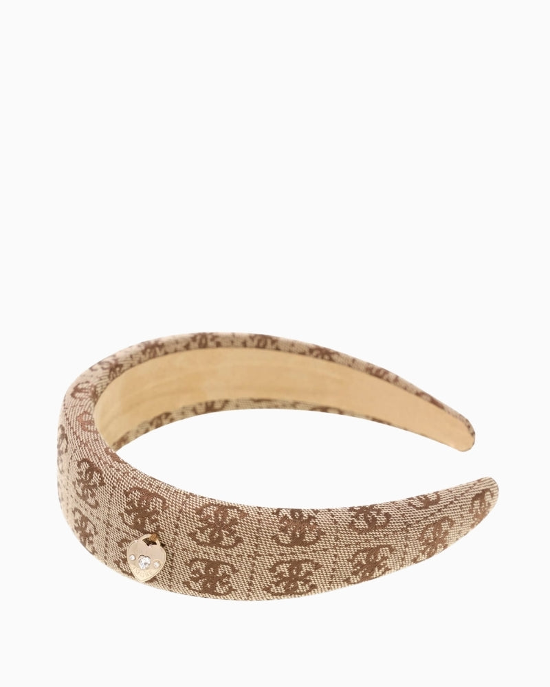 Guess Noelle hair set beige gold hair band detail – Áines Boutique