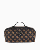 GUESS Wilder large cosmetic travel bag with zip closure and logo print