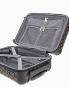 Interior view of Guess Wilder trolley with two compartments and straps